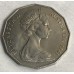 AUSTRALIA 1981 . FIFTY 50 CENTS COIN . ROYAL WEDDING